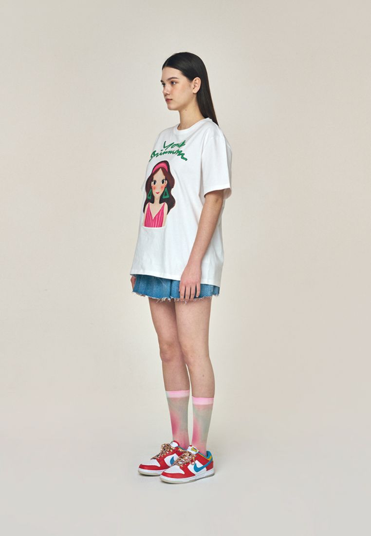 Nouveau T-Shirt F Luna