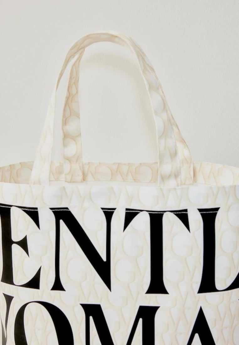 Olden Days Tote Bag Cream