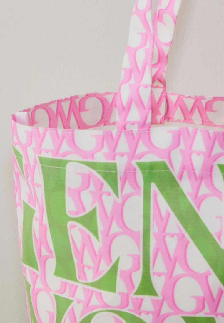 Olden Days Tote Bag Pink