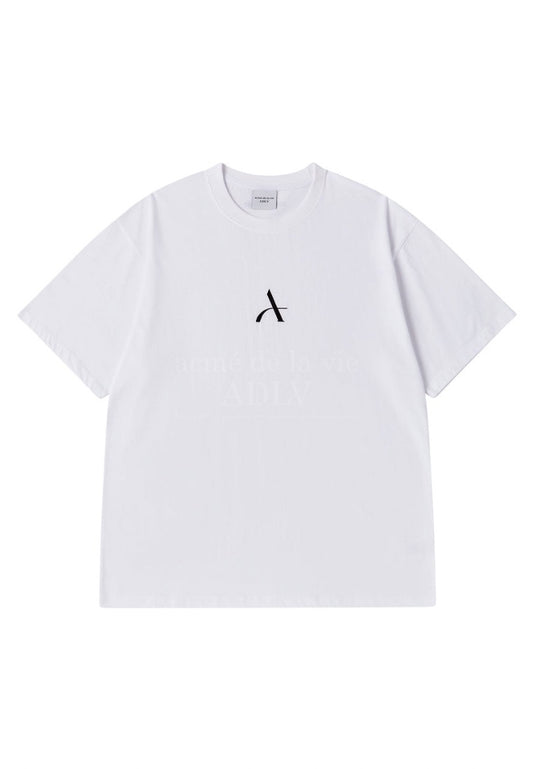 One Point Logo Short Sleeve T-Shirt White