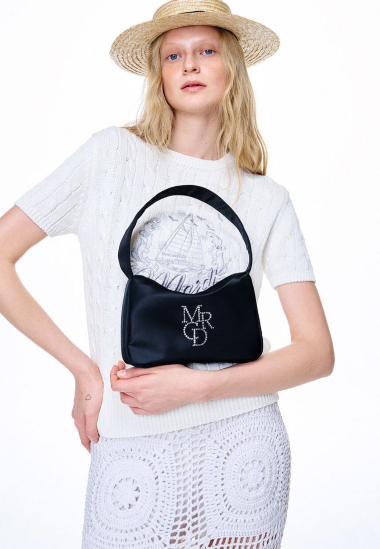 Panini Nylon MRCD Stone Embellished Black