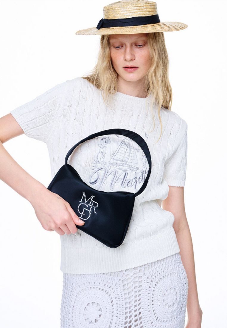 Panini Nylon MRCD Stone Embellished Black