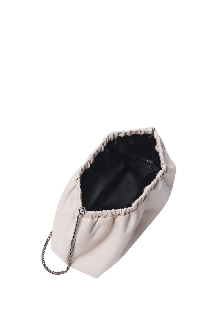 Plea Bag M Lambskin Cream 10