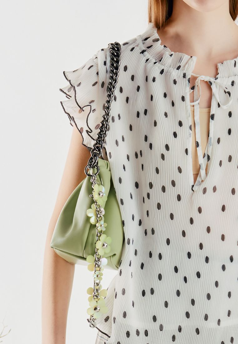 Plea Bag M Lambskin Mint 10