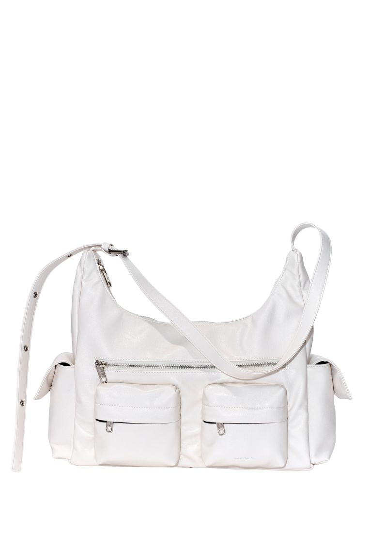 Pocket Mug Bag L Goat Cream