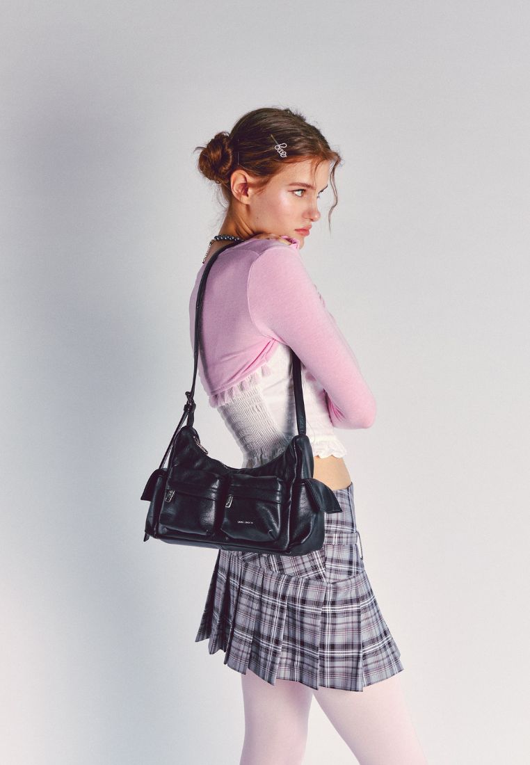 Pocket Mug Bag M Nappa Black