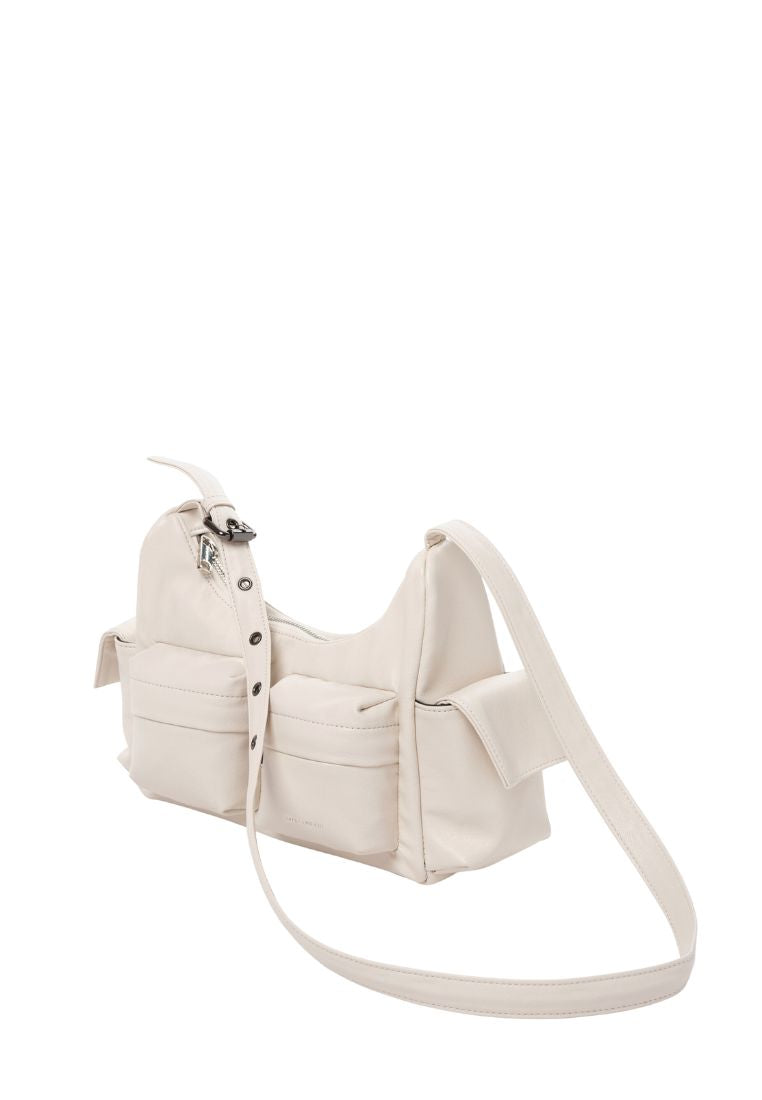 Pocket Mug Bag M Nappa Ivory