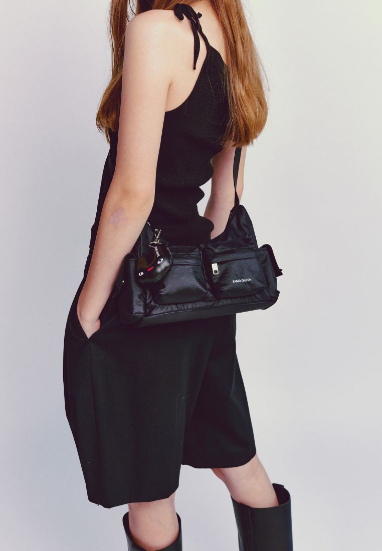Pocket Mug Bag M Nylon Black