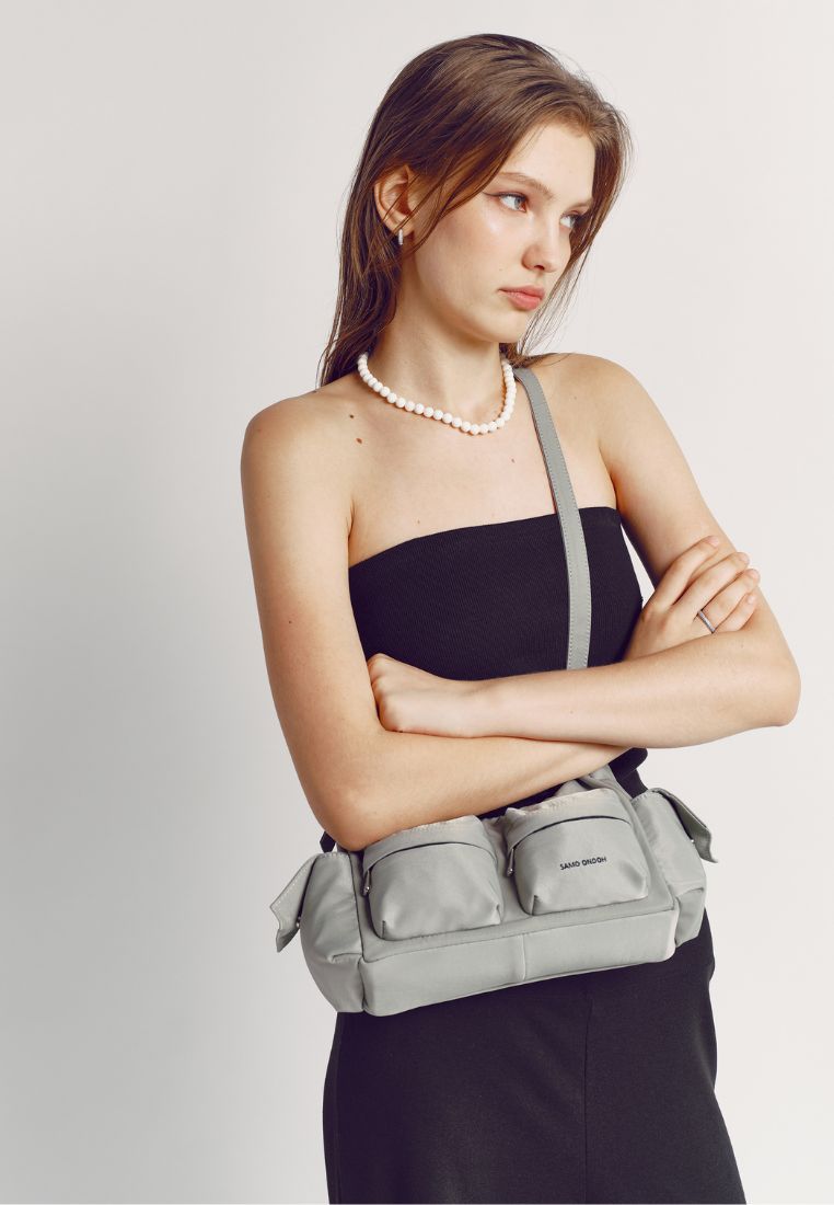 Pocket Mug Bag M Nylon Khaki