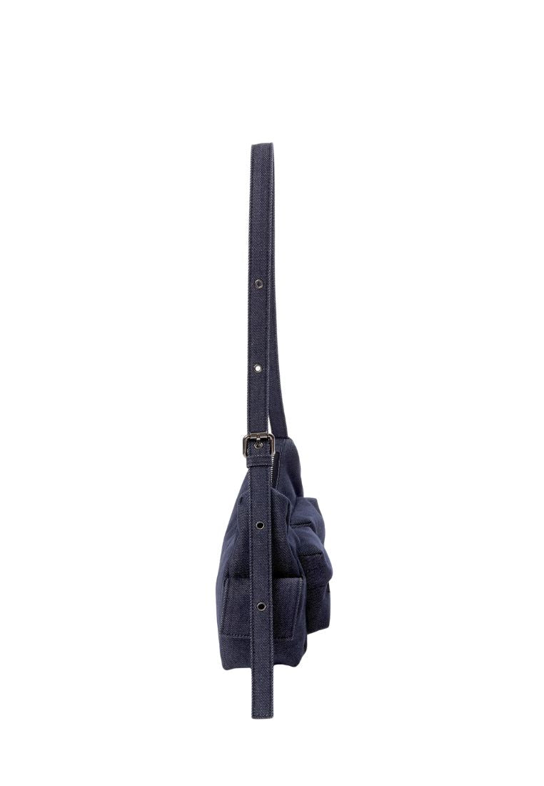 Pocket Mug Bag M Raw Denim