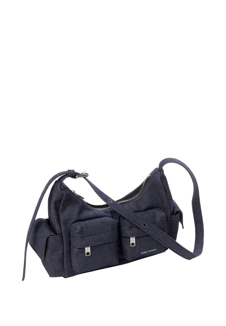 Pocket Mug Bag M Raw Denim