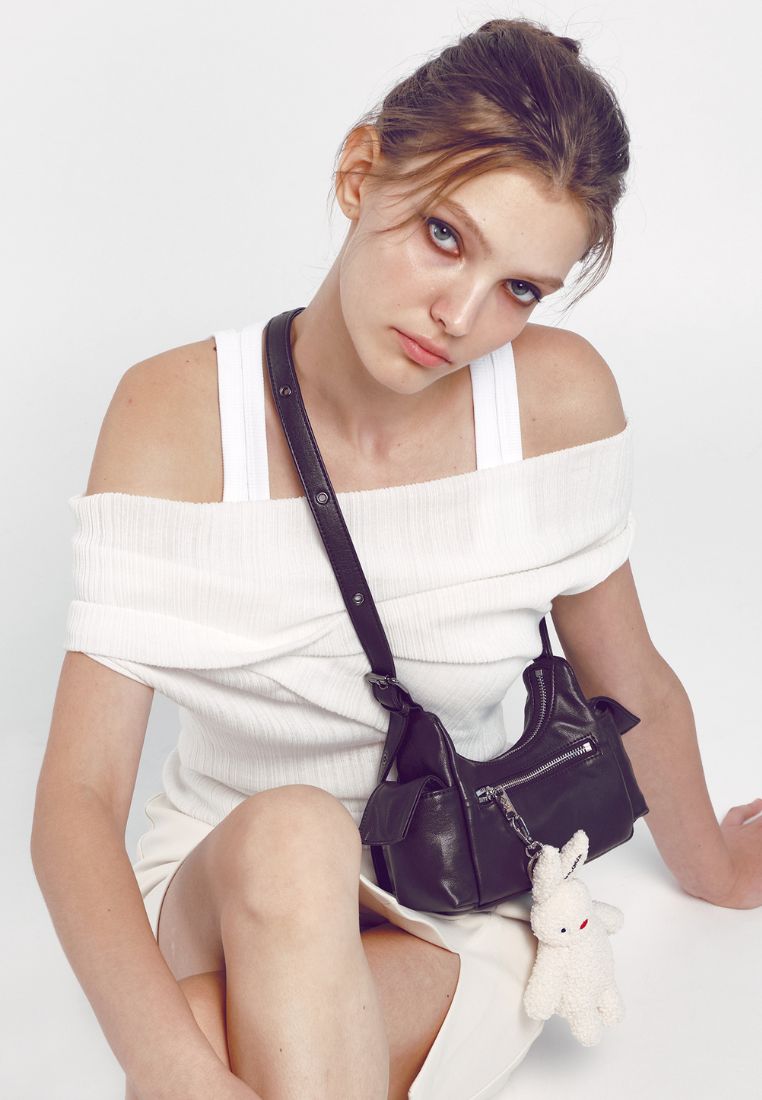 Pocket Mug Bag Mini Nappa Chocolate