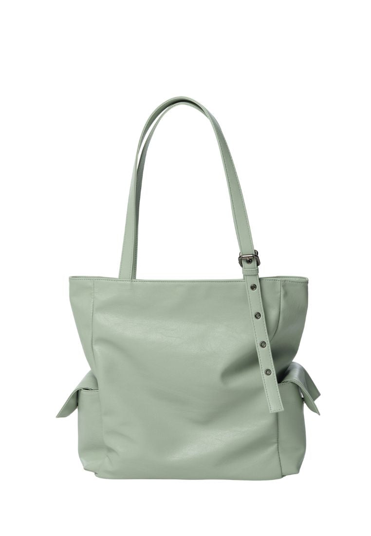 Pocket Shopper Bag L Nappa Ice