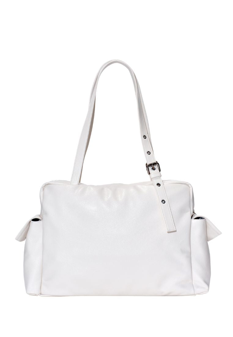 Pocket Utility Bag L Goat Cream