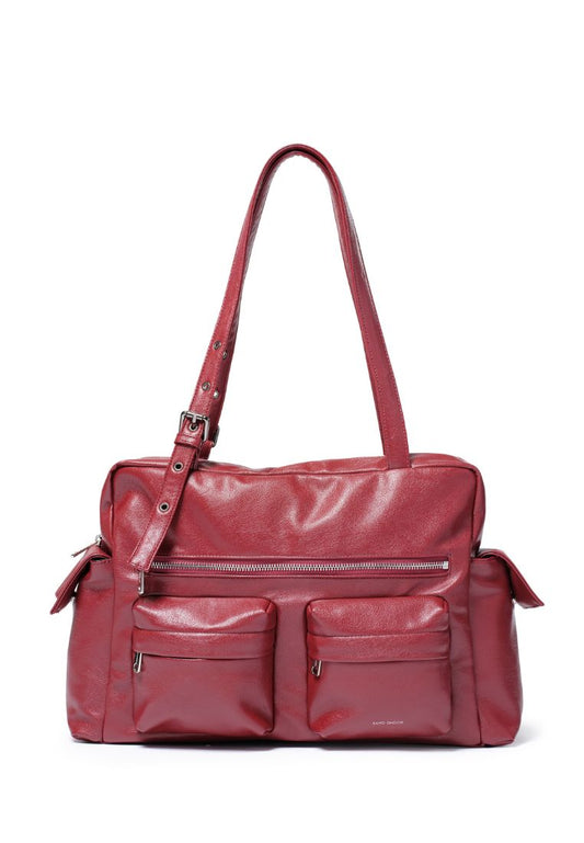 Pocket Utility Bag L Goat Red