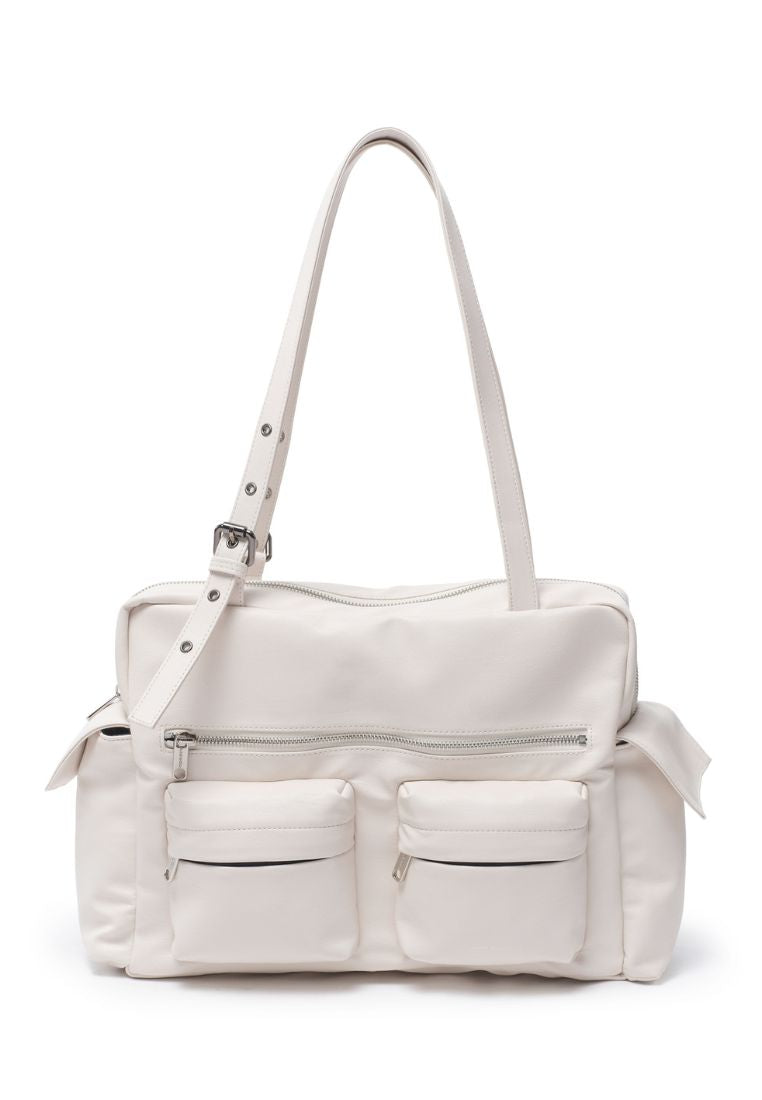 Pocket Utility Bag L Nappa Ivory