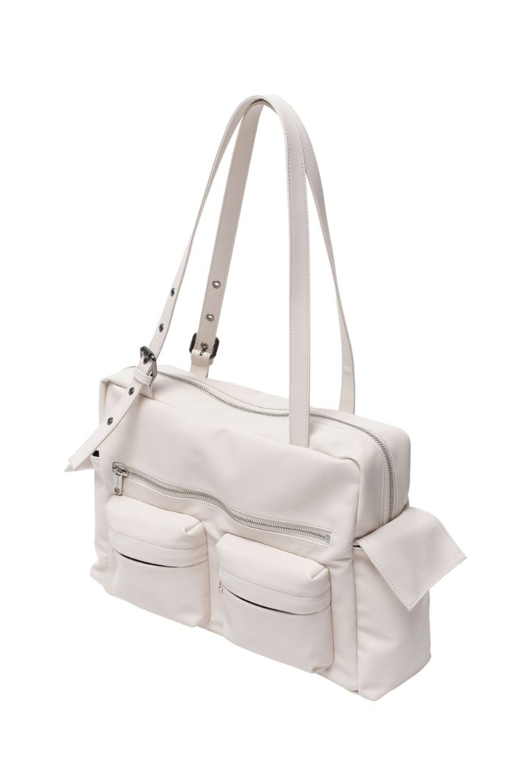 Pocket Utility Bag L Nappa Ivory