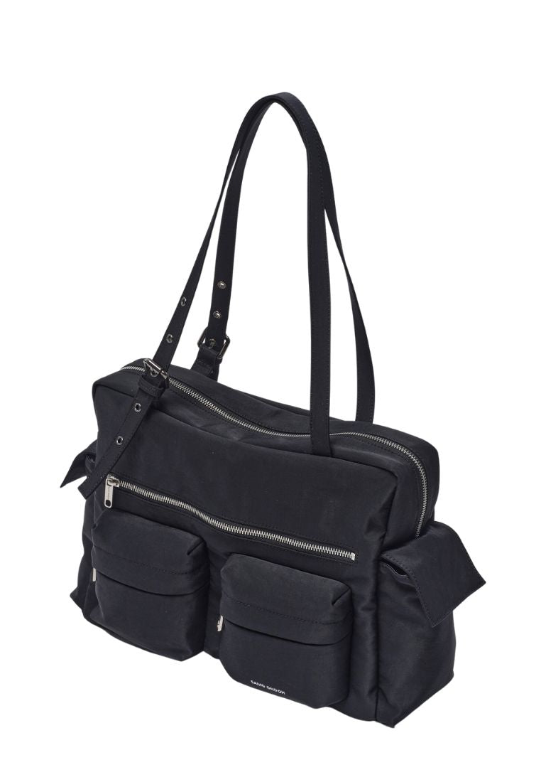 Pocket Utility Bag L Nylon Black