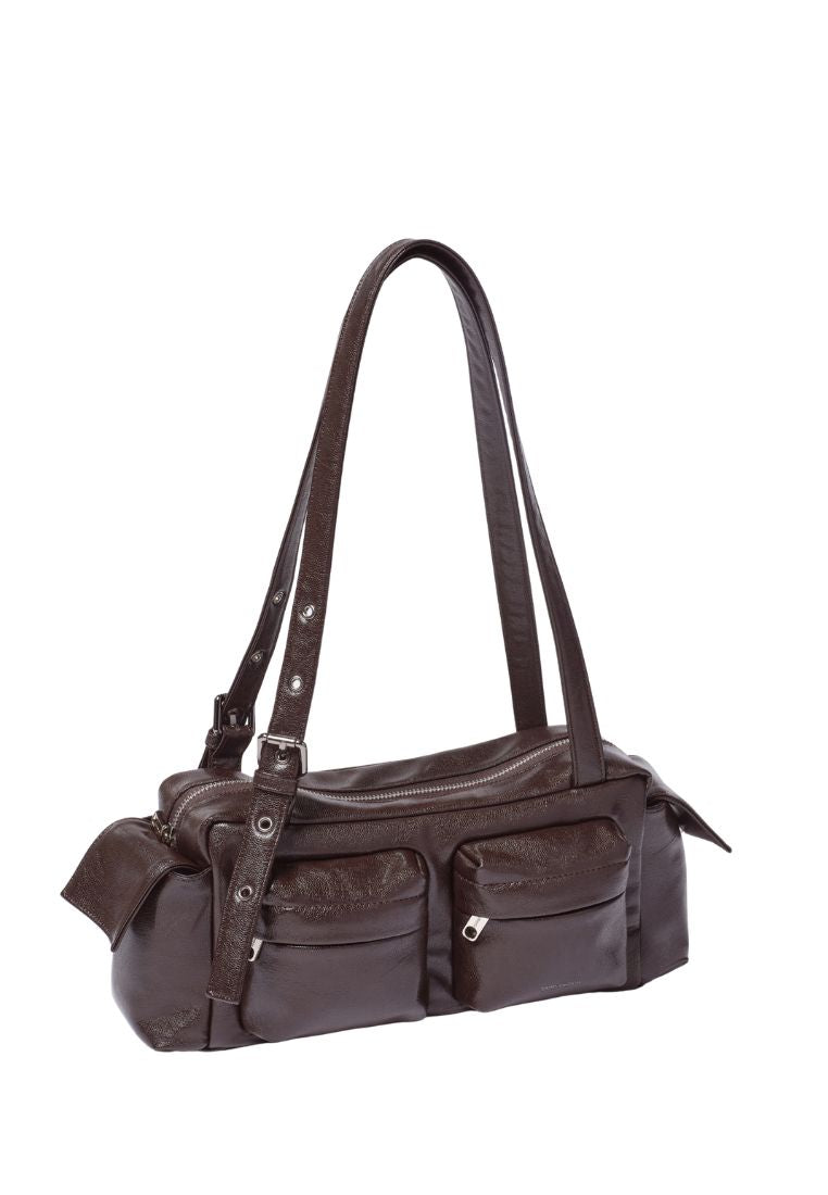 Pocket Utility Bag M Goat Chocolate