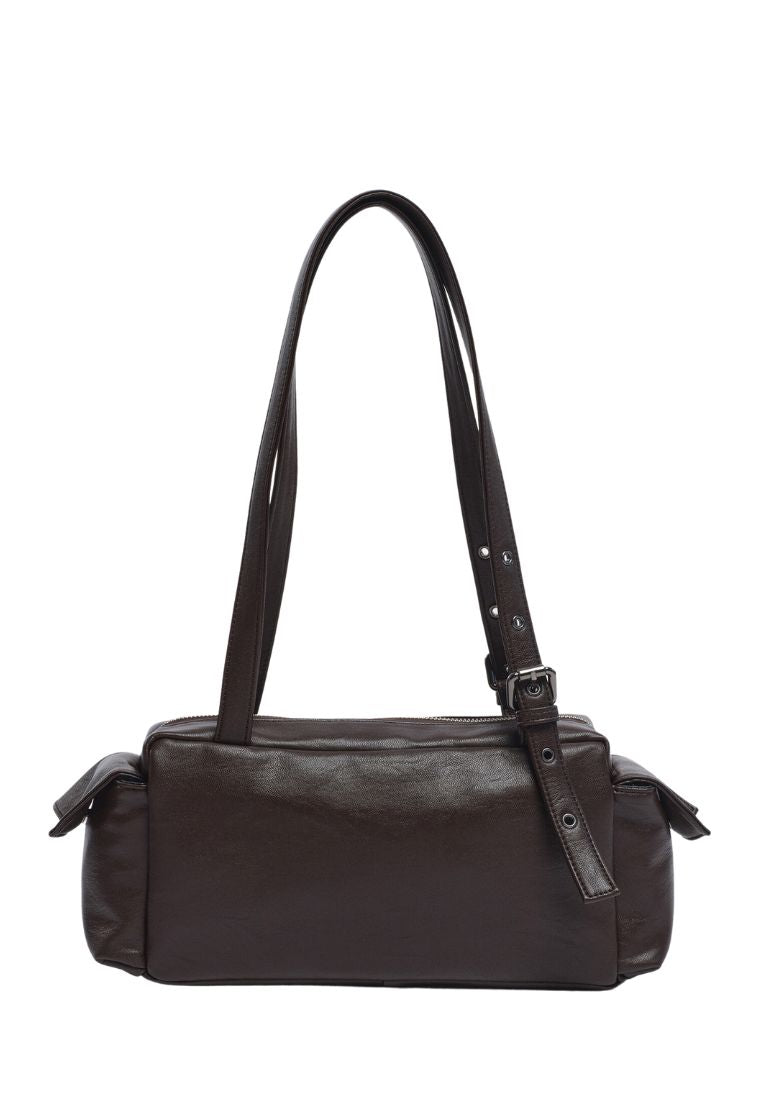 Pocket Utility Bag M Nappa Chocolate