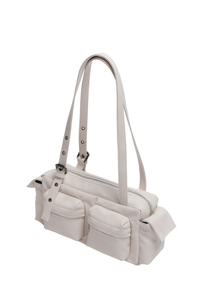 Pocket Utility Bag M Nappa Ivory