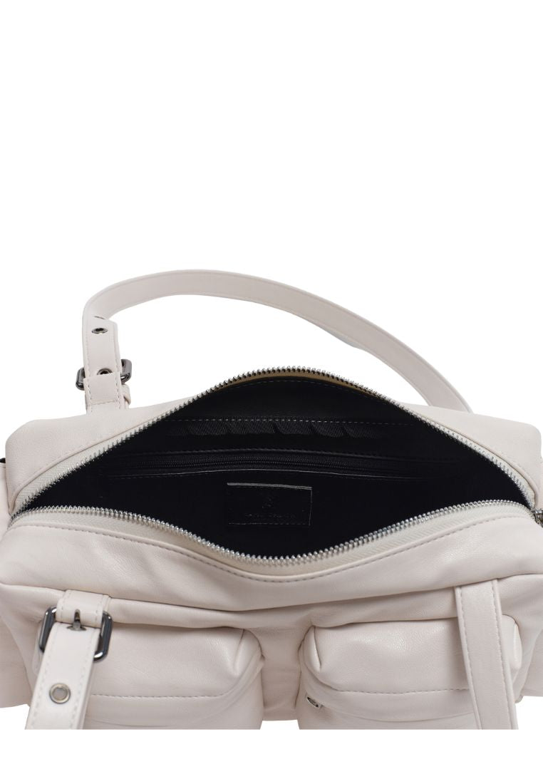 Pocket Utility Bag M Nappa Ivory