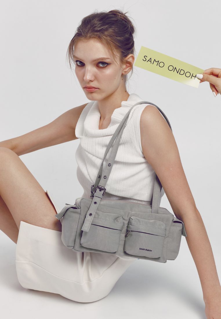 Pocket Utility Bag M Nylon Khaki