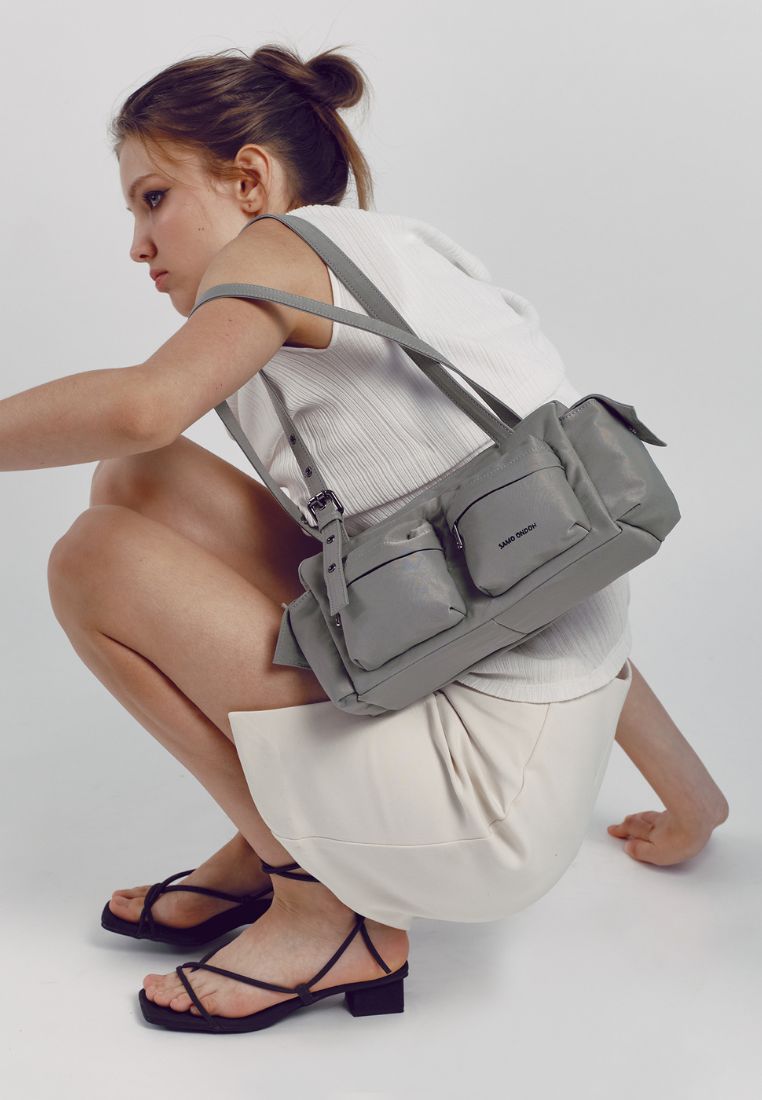 Pocket Utility Bag M Nylon Khaki