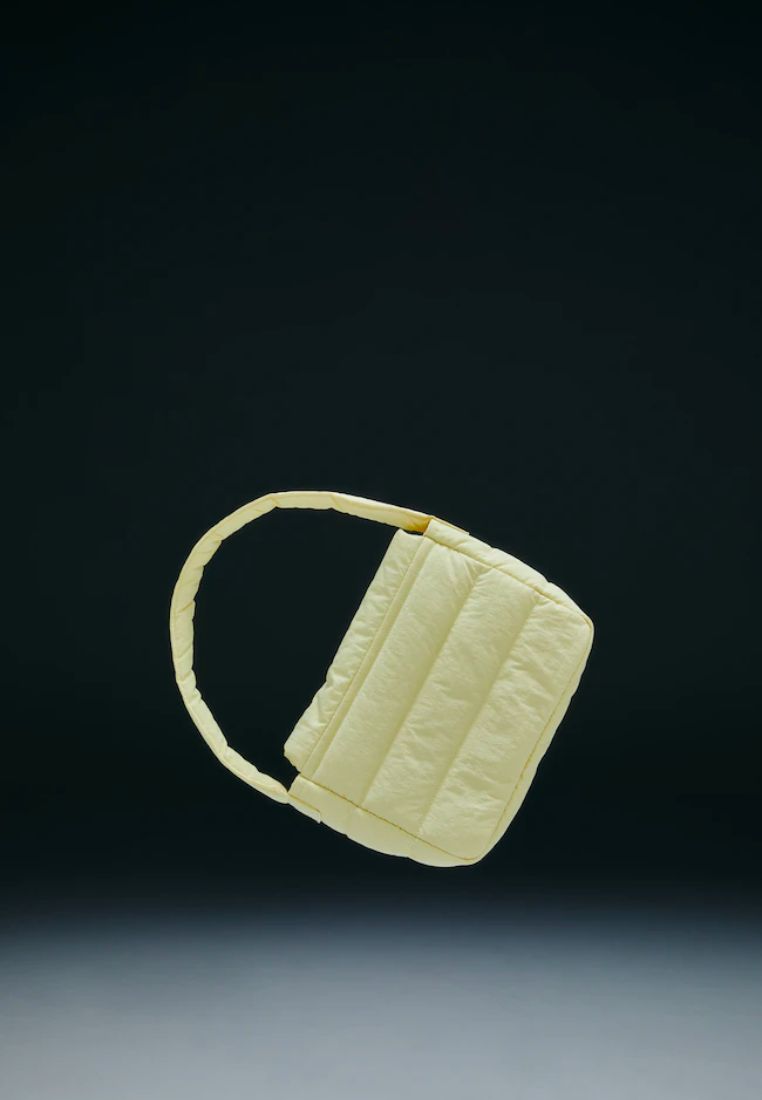 Puffer Shoulder Bag Yellow