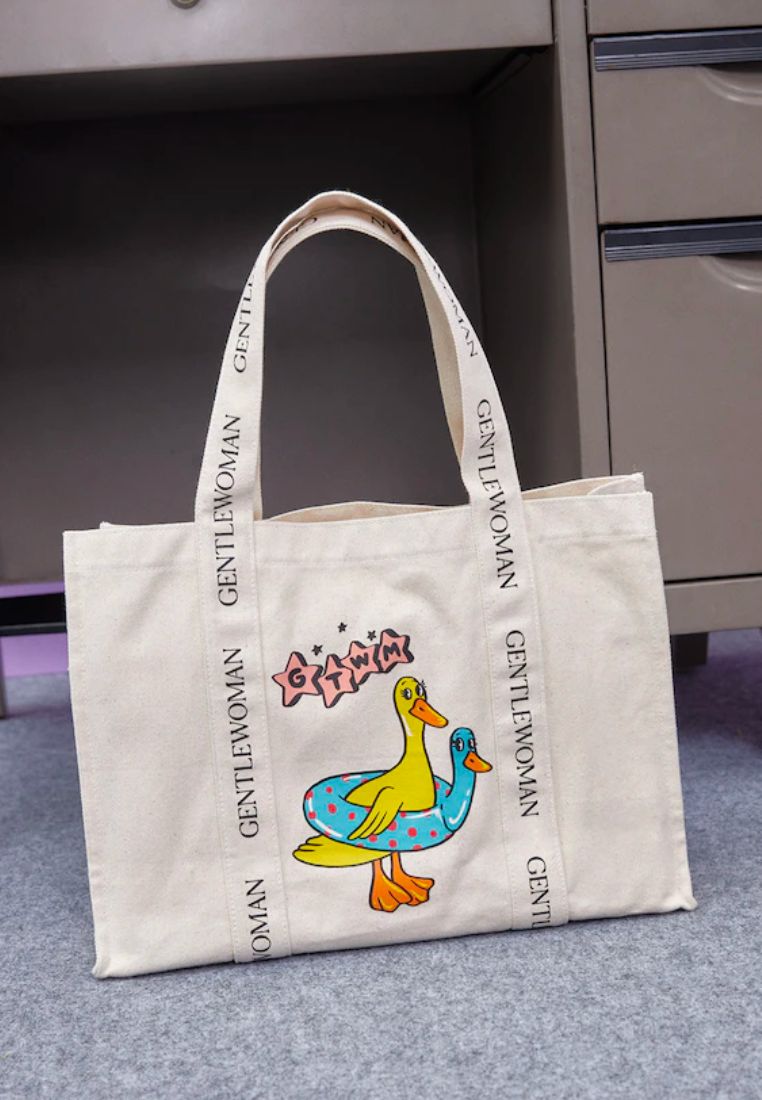 Quack Quack Paw Box Tote