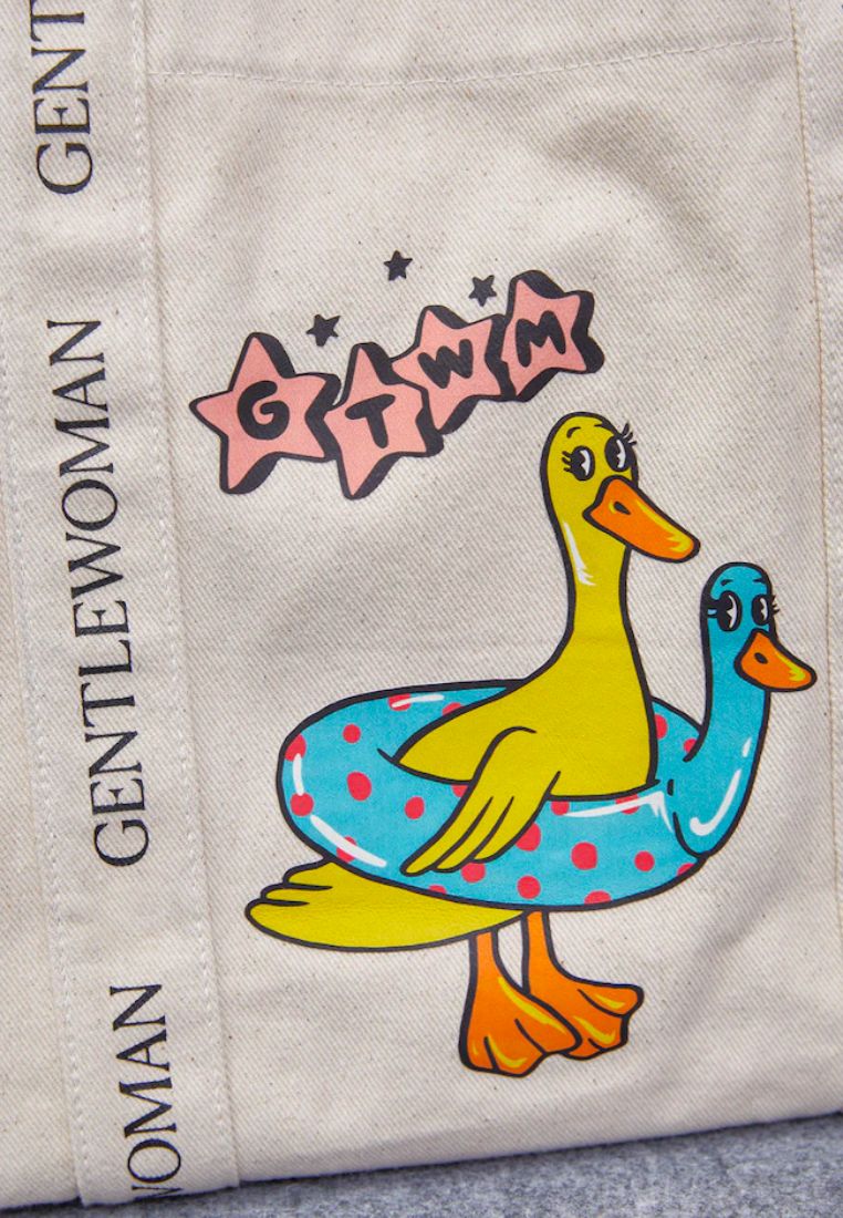 Quack Quack Paw Box Tote