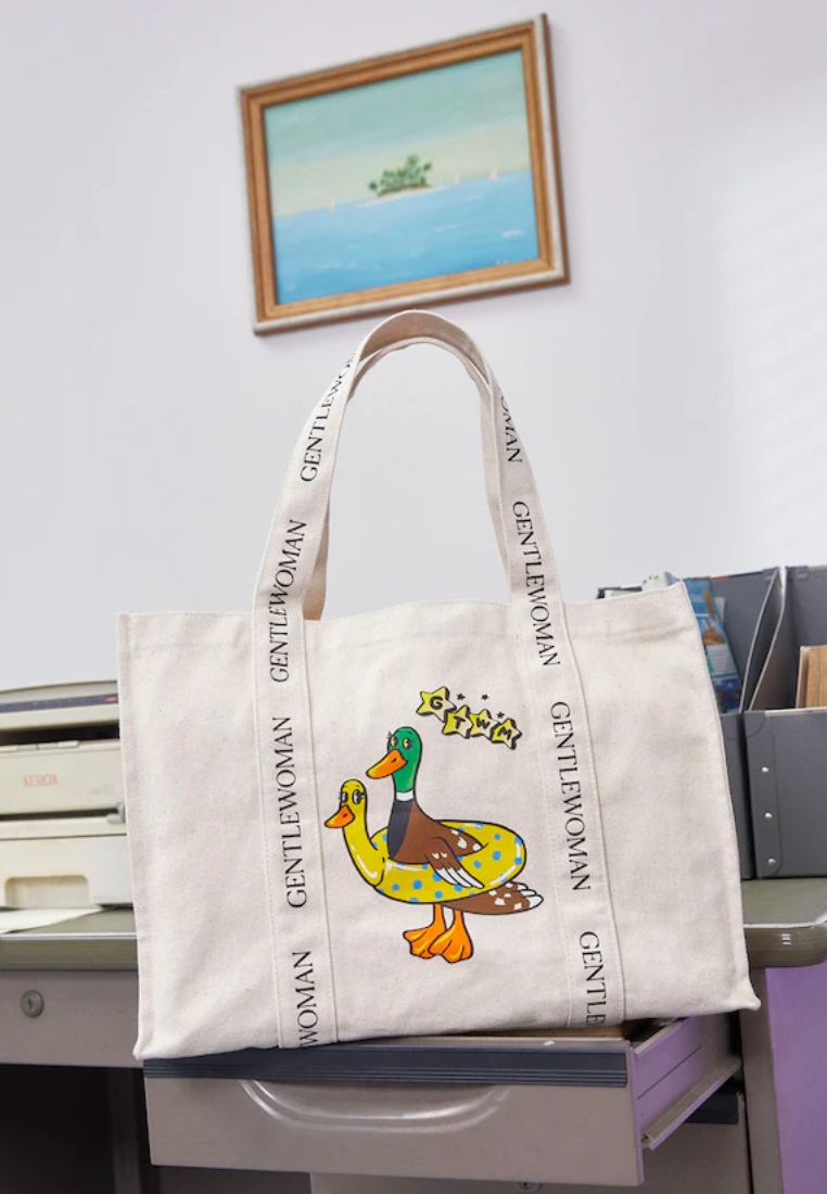Quack Quack Paw Box Tote