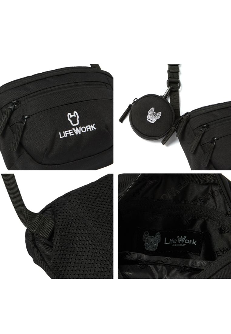 Radog Wappen Pocket Crossbag Black