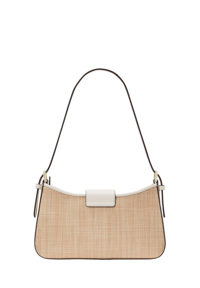 Reegan Daisy Straw Small Shoulder Bag Meringue Multi