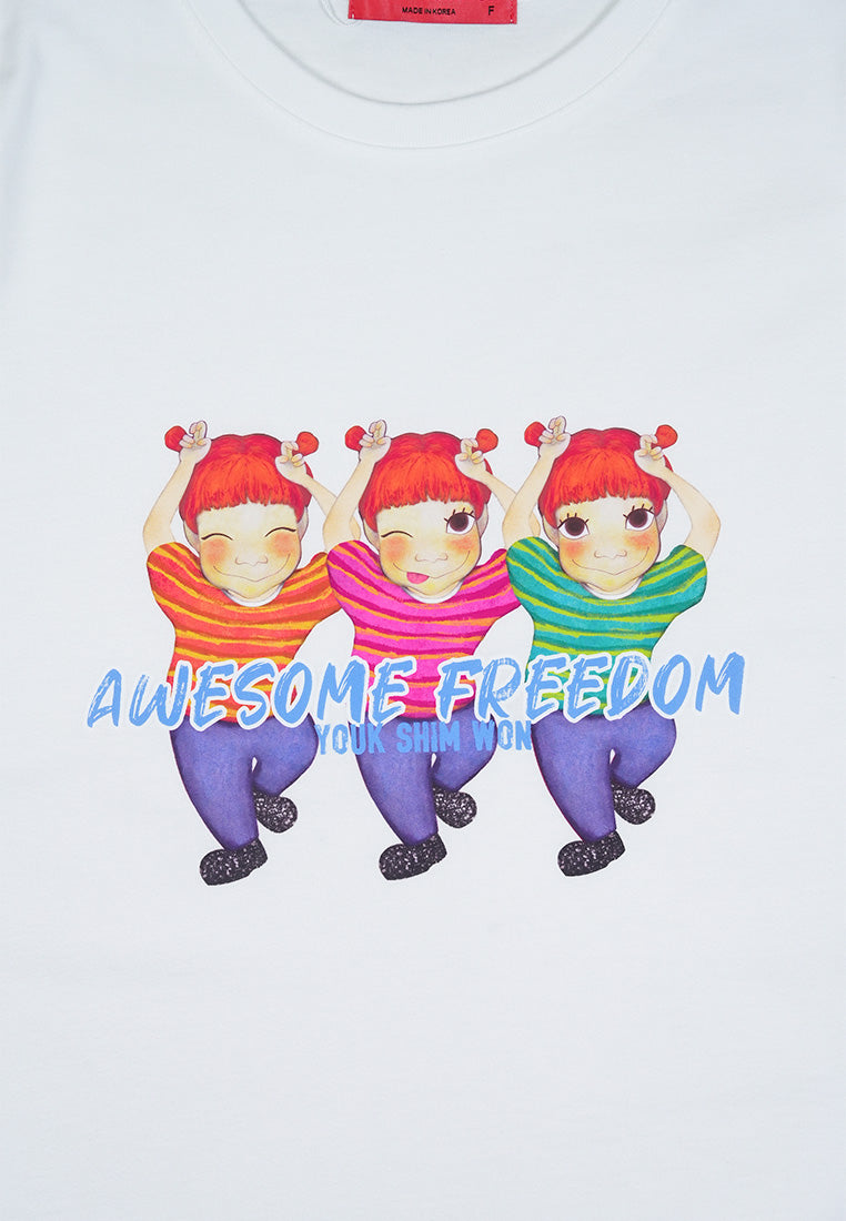 Retro T-Shirt F Gaeddongi