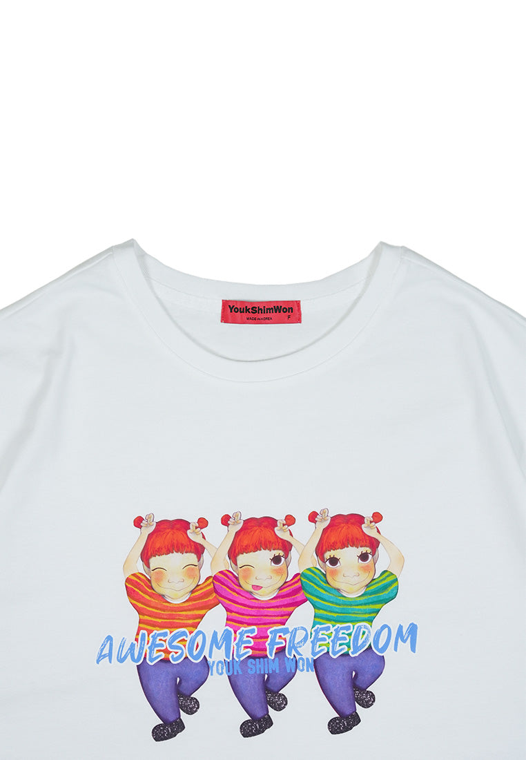 Retro T-Shirt F Gaeddongi