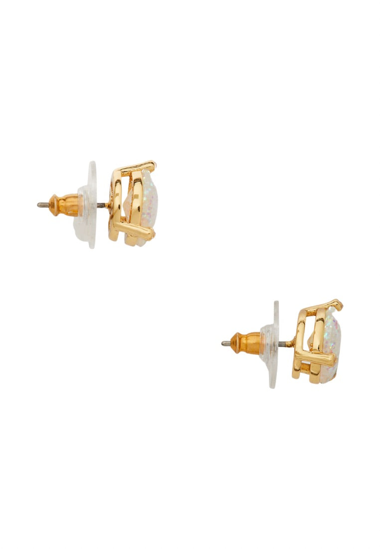 Rise And Shine Glitter Studs Opal Glitter