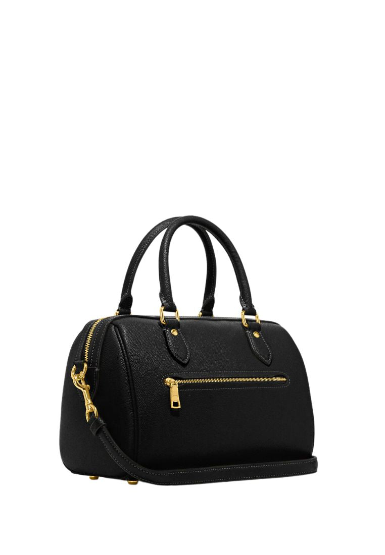 Rowan Satchel Gold Black