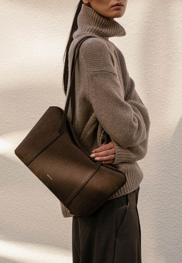 Sara Suede Choco Brown