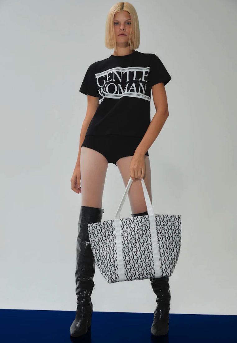 Sassy Naughty GW Tote White