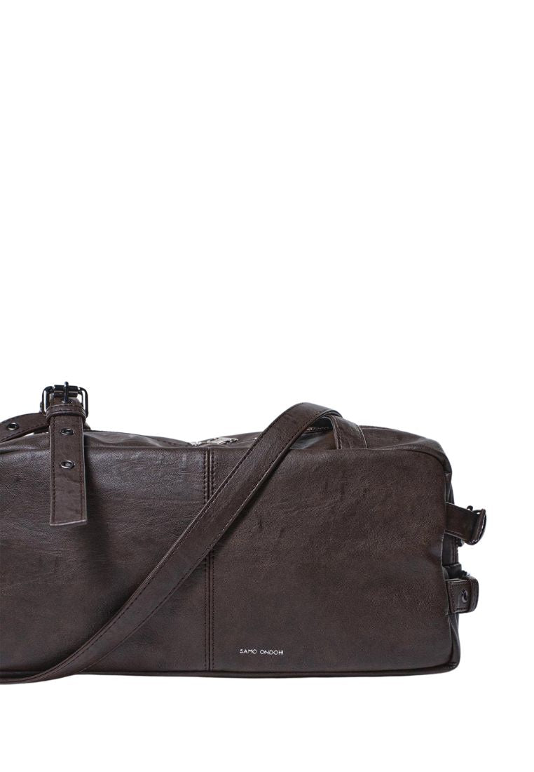 Side Belt Bag M Brushed Chocolate