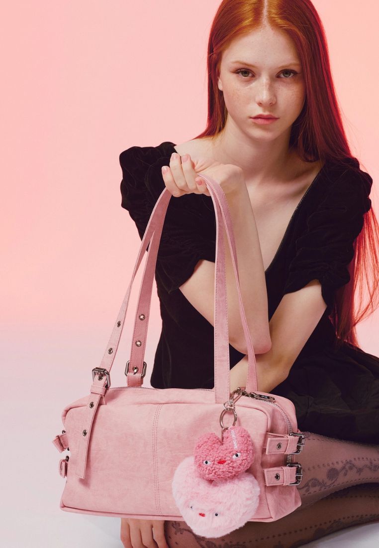 Side Belt Bag M Brushed Pink