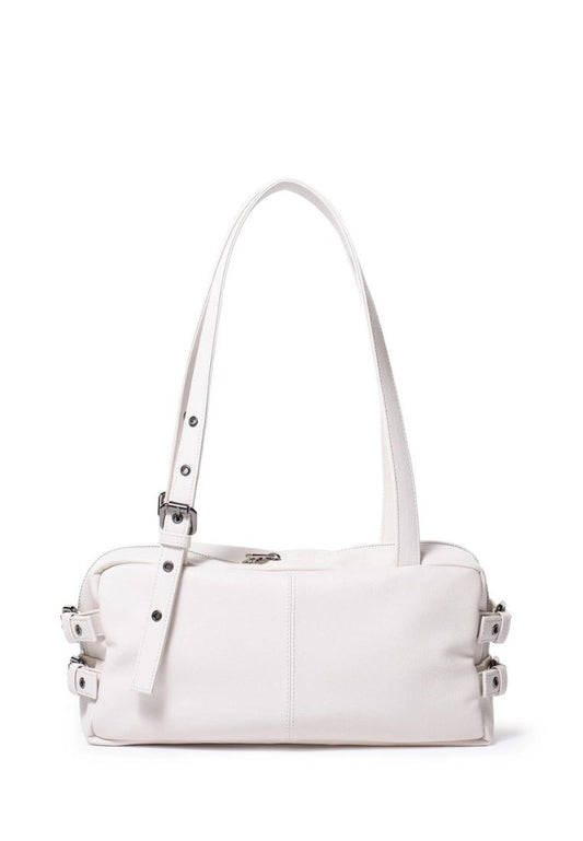Side Belt Bag M Nappa Ivory