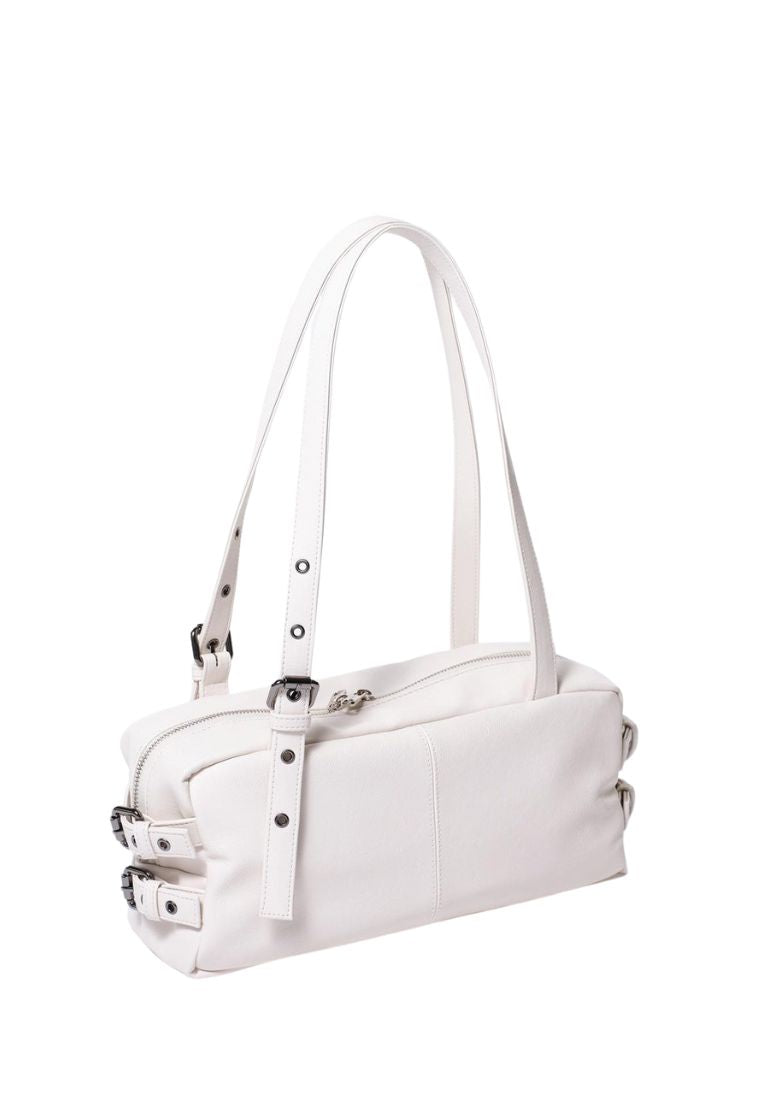Side Belt Bag M Nappa Ivory