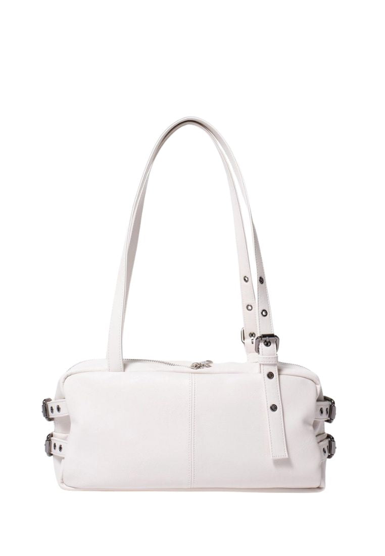 Side Belt Bag M Nappa Ivory