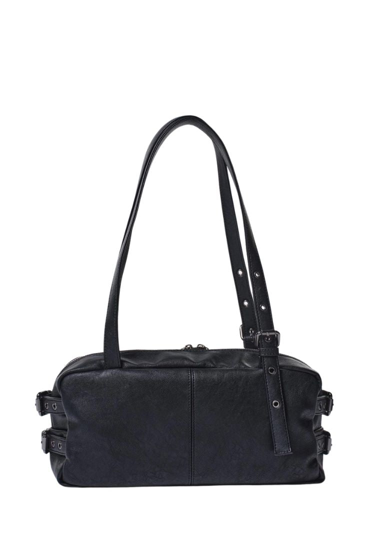 Side Belt Bag M Nappa Matt Black