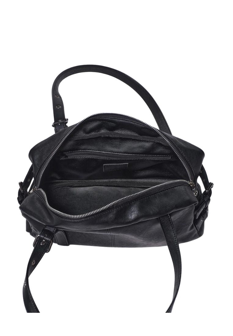 Side Belt Bag M Nappa Matt Black