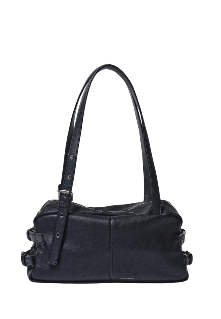Side Belt Bag M Nappa Matt Black
