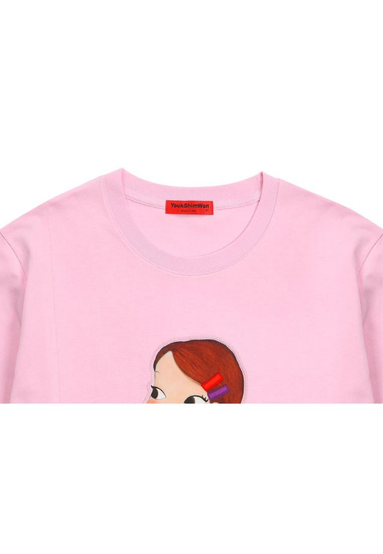 Side Slit T-Shirt F Ria