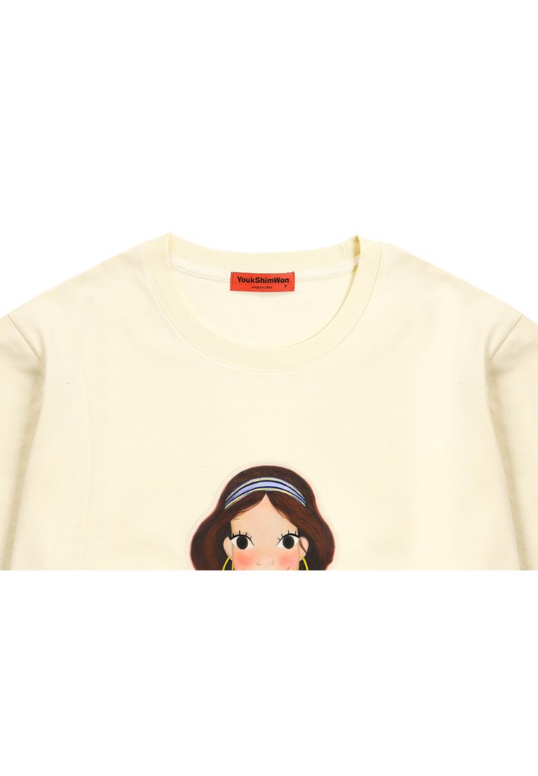 Side Slit T-Shirt Luna